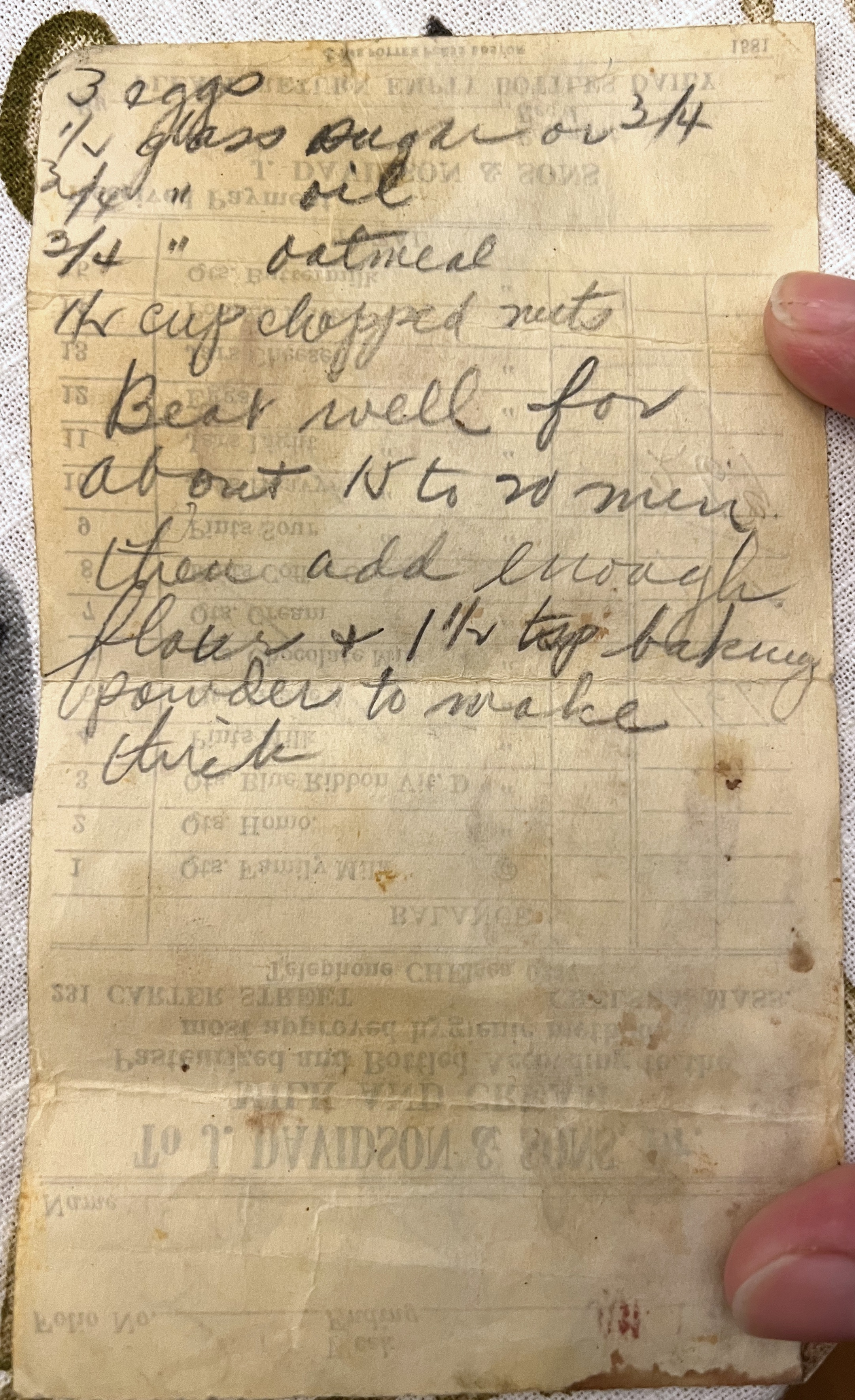 Grandma's Mystery Dessert